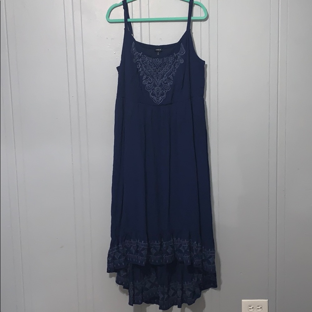 Torrid hi-low dress.